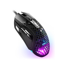 SteelSeries Aerox 5 - Lightweight Gaming Mouse - 18000 CPI -- TrueMove Air Optical Sensor - Ultra-lightweight Water Resistant Design - Universal USB-C Connectivity